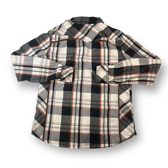 BKE Athletic Fit Snap Button Top Size Medium - Picture 3 of 5